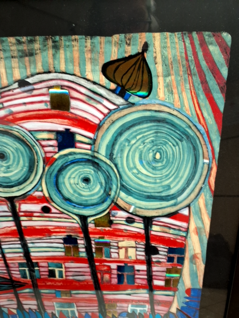 Blobs Grow in Beloved Gardens, plakat af Hundertwasser